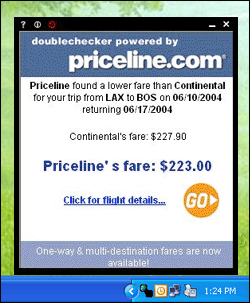 DoubleChecker powered by Priceline.com Screenshot